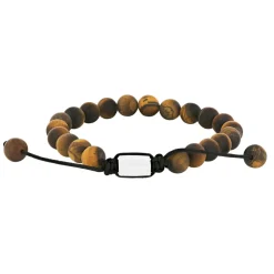 SON of Noa smykker SON of Noa Tigerøje armbånd 8mm 80890272700| Herresmykker|Armbånd