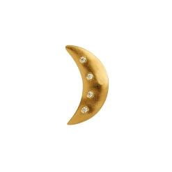 STINE A Jewelry Bella Moon ørering 1357-02| Forgyldte Sølvsmykker|Øreringe