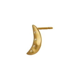 STINE A Jewelry Bella Moon ørering 1357-02| Forgyldte Sølvsmykker|Øreringe