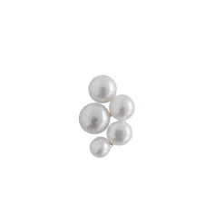 STINE A Jewelry Bloom Pearl Berries ørering 1339-02| Øreringe|Forgyldte Sølvsmykker