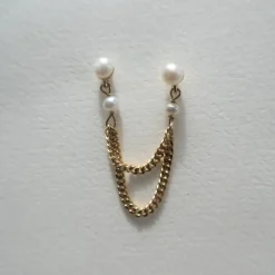 STINE A Jewelry Calin ørering 1378-02| Forgyldte Sølvsmykker|Øreringe