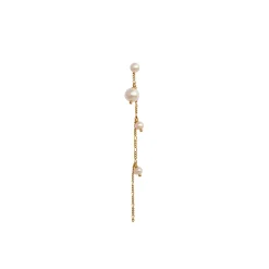 STINE A Jewelry Callas Long ørering 1375-02| Forgyldte Sølvsmykker|Øreringe