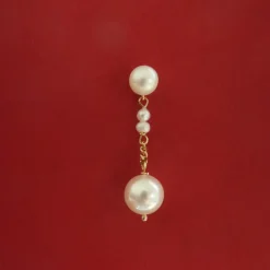STINE A Jewelry Callas ørering 1373-02| Forgyldte Sølvsmykker|Øreringe