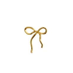 STINE A Jewelry Flow Bow vedhæng 5059-02| Forgyldte Sølvsmykker|Vedhæng