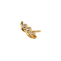 STINE A Jewelry Flow ørering 1335-02| Øreringe|Forgyldte Sølvsmykker