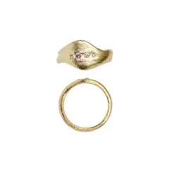 STINE A Jewelry Ile De L'amour ring 4035-02| Ringe|Forgyldte Sølvsmykker