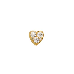 STINE A Jewelry J'Adore ørering 1385-02| Forgyldte Sølvsmykker|Øreringe