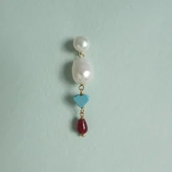 STINE A Jewelry Lou Lou ørering 1372-02| Forgyldte Sølvsmykker|Øreringe