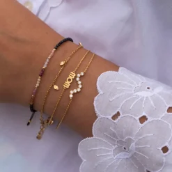 STINE A Jewelry MOM armbånd 3192-02| Forgyldte Sølvsmykker|Armbånd