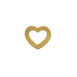 STINE A Jewelry Open Love Heart vedhæng 5049-02| Vedhæng|Forgyldte Sølvsmykker