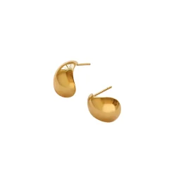 STINE A Jewelry Oyster ørering 1390-02| Forgyldte Sølvsmykker|Øreringe