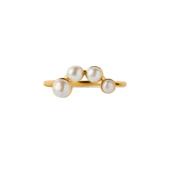 STINE A Jewelry Pearl Berrie ring 4055-02| Forgyldte Sølvsmykker|Ringe