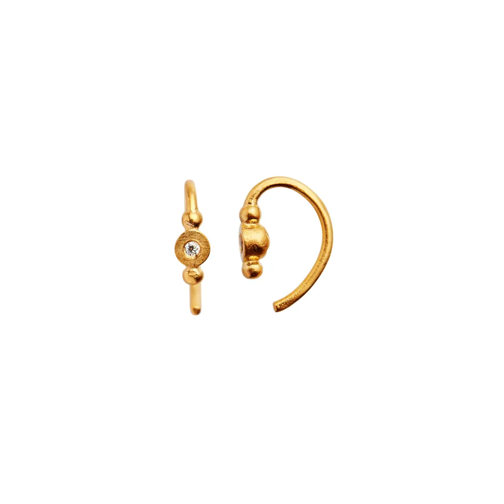 STINE A Jewelry Petit Bon Bon ørering 1005-02| Forgyldte Sølvsmykker|Øreringe