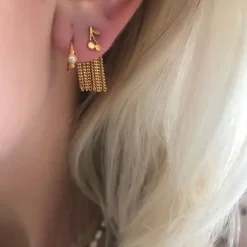 STINE A Jewelry Petit Bon Bon ørering 1005-02| Forgyldte Sølvsmykker|Øreringe