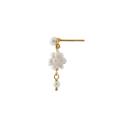 STINE A Jewelry Petit Cluster Berries ørering 1351-02| Forgyldte Sølvsmykker