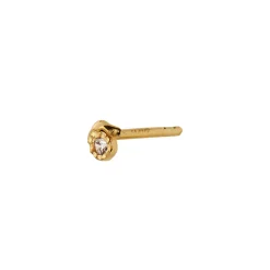 STINE A Jewelry Tres Petit Flow ørering 1336-02| Forgyldte Sølvsmykker|Øreringe