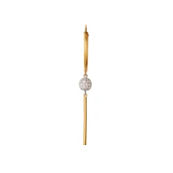 STINE A Jewelry Vintage Disco Ball and Pin ørering 1369-0002| Forgyldte Sølvsmykker|Øreringe