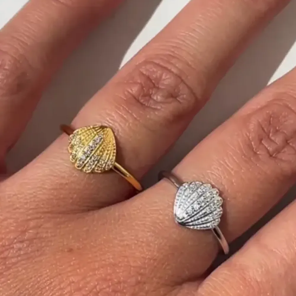 STINE A Jewelry Vintage Shell ring 4051-00| Sølvsmykker|Ringe
